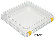 Membrane Box, Hinged, Square, 197 x 197 x 49mm H for Systems for Research