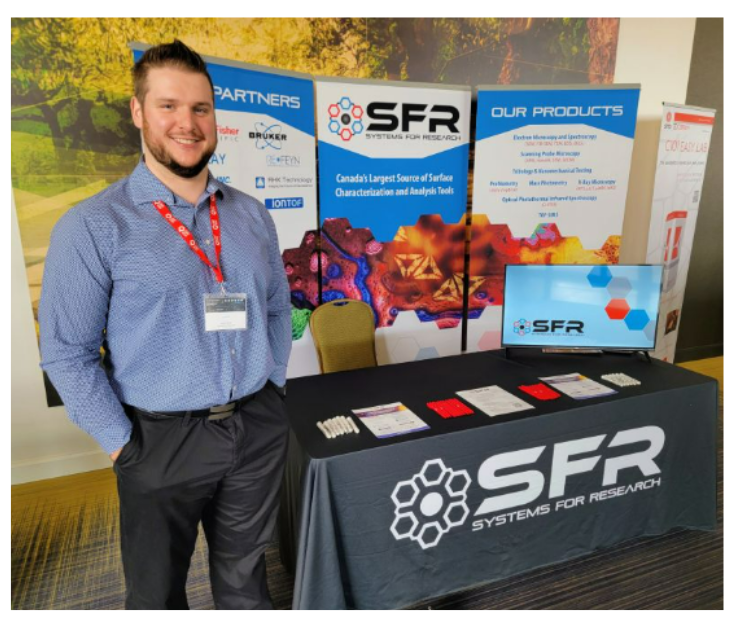 David Polcar at the CQMF QCAM Annual Meeting! SFR was proud to be a Platinum Sponsor.