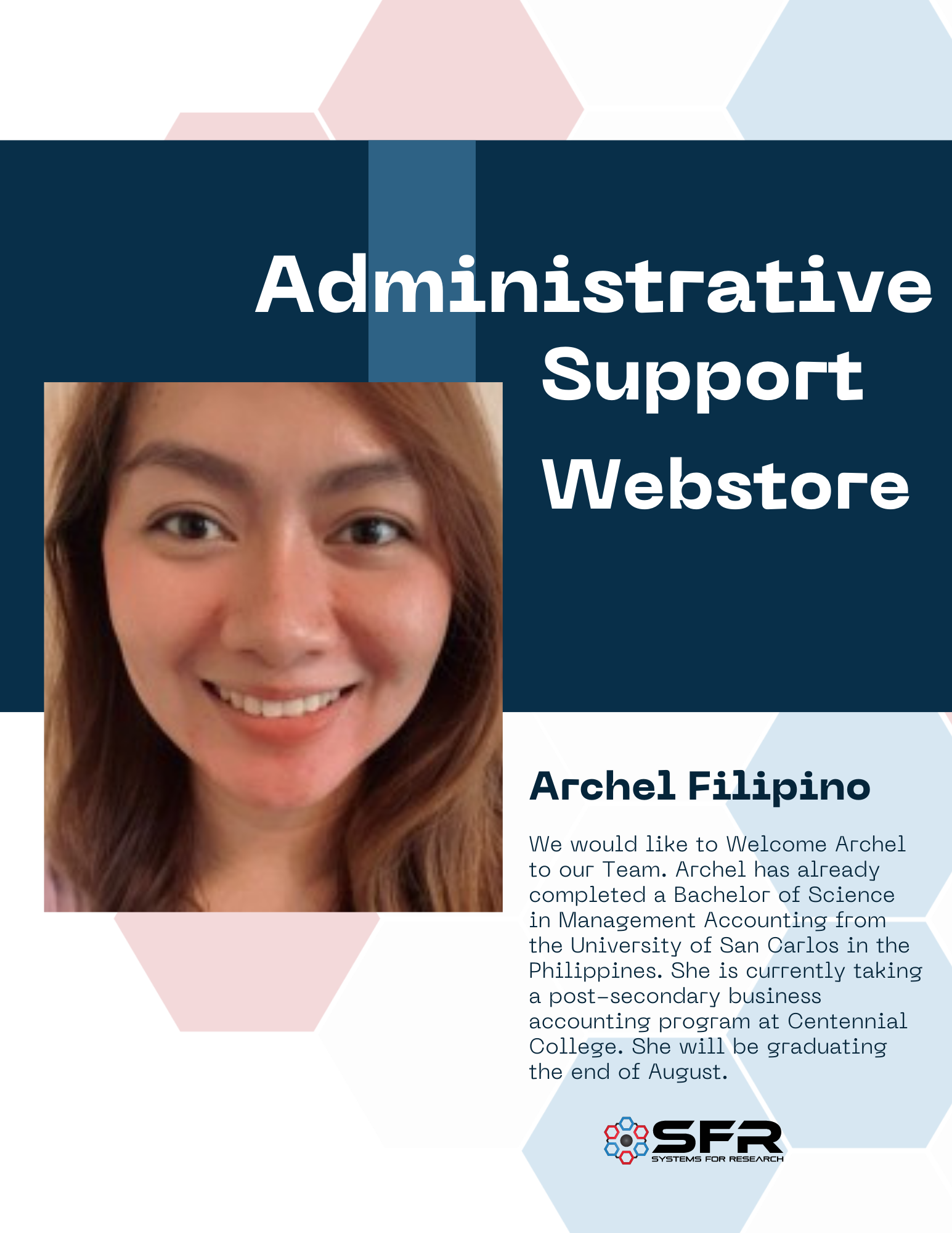 WELCOME ARCHEL FILIPINO TO OUR OPERATIONS TEAM!