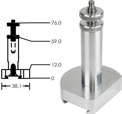 Dovetail Stage Adapter for Hitachi SEM SU3900 - Systems for Research