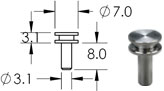 Multi Holders for Extra Small 7mm Diameter Pin Stubs, M4 - Systems for Research