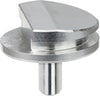 Ø12.7mm 10º / 90º SEM Mount for TFS/FEI, TESCAN, ZEISS (also for Philips, LEO, Cambridge, Leica, CamScan). Aluminum, grooved edge, 6mm pin height. - Systems for Research