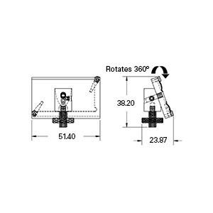 PELCO® EBSD Pre-Tilt Glass Slide Holder, M4 - Systems for Research