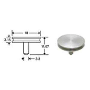 Ø18mm x 8mm pin height