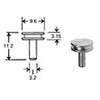 Special Small Head Ø9.6mm x 8mm pin height - Systems for Research