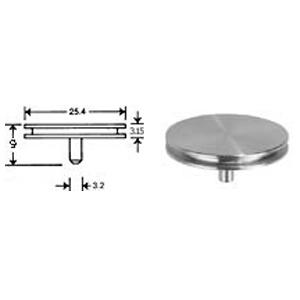Ø25.4mm x 6mm pin height; Shorter pin for all ZEISS/LEO SEM, FESEM/FIBS - Systems for Research