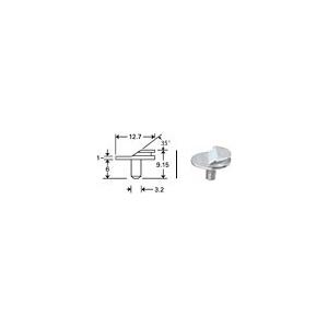 Low profile 35° FIB mount with short pin (6mm) for TESCAN - Systems for Research