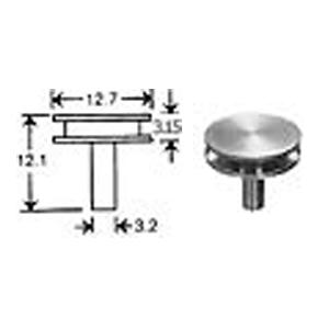 Special ZEISS/LEO SEM Pin Stub Mount, Ø12.7mm x 9mm pin height - Systems for Research