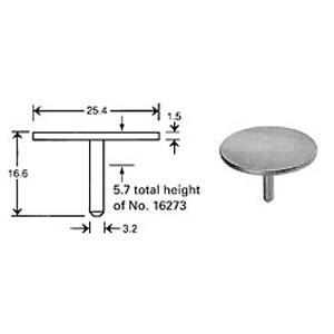 AMRAY Ø25.4mm Pin Stub - Systems for Research