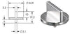 Double 90º Specimen Mount Ø12.7mm, Ø25mm, Ø32 -  Systems for Research