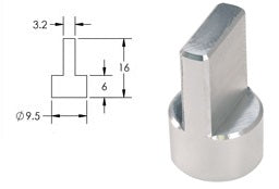 JEOL and ISI/ABT/Topcon Angled SEM Specimen Mounts, Aluminum - Systems for Research