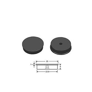 Carbon Mount, Hitachi, Int. Thread (M4), 25mm dia. Graphite - Systems for Research