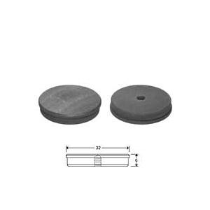 Carbon Mount, Hitachi, Int. Thread (M4), 32mm dia. x 6mm Graphite - Systems for Research