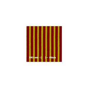 292nm Pitch High Magnification, High Resolution Calibration Standard for SEM, Auger and FIB - Systems for Research