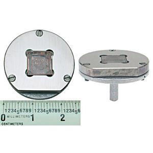 SEM Magnification Standard and Stage Micrometer MRS-4 - Retainer for MRS-4 - Systems for Research