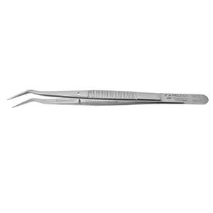 PELCO® Pro General Purpose Tweezers, Fine Double Bent Serrated Tips & Grips - Systems for Research