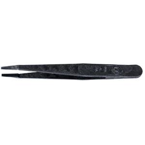 Plastic Tweezer Flat Tips Anti-Static Delrin® Carbon Fiber Reinforced - Systems for Research
