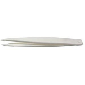 Plastic Tweezer Wafer Tip Style White, Serrated Thin Tips - Systems for Research